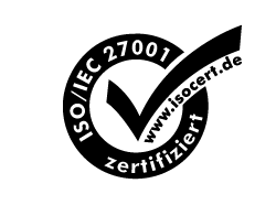 iso27001 zertifikat 250px